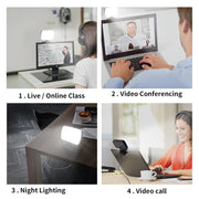 Mini LED Conference Light – Webcam Vlog & Live Streaming Kit | Zaplet