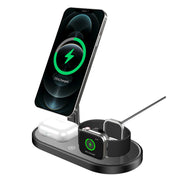3-in-1 Magnetic Wireless Charging Station – MagSafe Stand | Zaplet