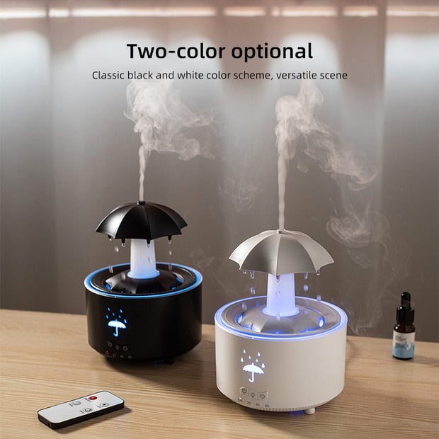 Umbrella Mist Humidifier – Rainbow Light + Remote Aromatherapy Diffuser | Zaplet