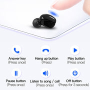 Mini In-Ear Bluetooth 5.0 Earbuds – Sleek, Wireless, Powerful Sound | Zaplet