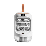 Mini Mist Air Cooler – USB Desktop Humidifier Fan with LED & Aroma Diffuser | Zaplet