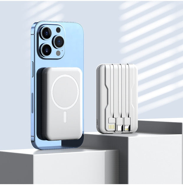 MagSafe Magnetic Wireless Power Bank – 10000mAh 15W Fast Charger | Zaplet