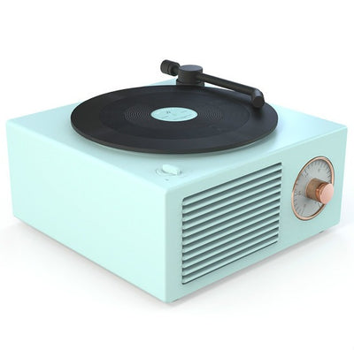Retro Vinyl Bluetooth Speaker – Vintage Record Player Design | Zaplet