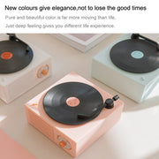 Retro Vinyl Bluetooth Speaker – Vintage Record Player Design | Zaplet
