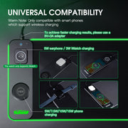 3-in-1 RGB Wireless Charging Mouse Pad – Gaming Desk Mat with Phone Stand | Zaplet