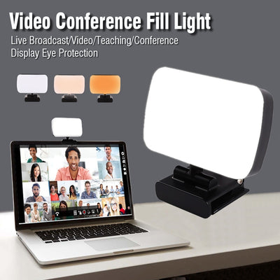 Mini LED Conference Light – Webcam Vlog & Live Streaming Kit | Zaplet