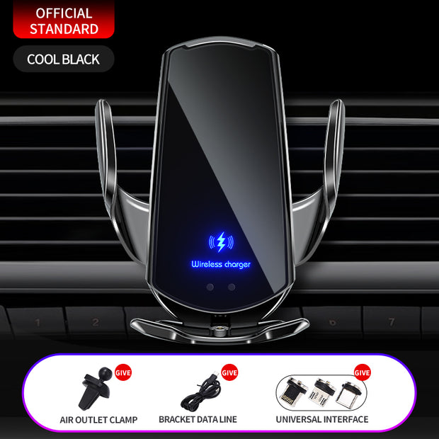 Q3 Car Wireless Charger – 15W Auto-Clamp Phone Mount | Zaplet