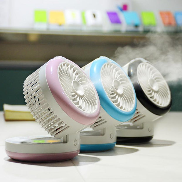 MistBlow Mini – USB Water Spray Cooling Fan for Desk & Travel | Zaplet