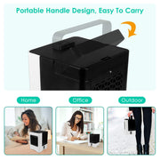 4-in-1 Mini Air Cooler – USB Rechargeable Fan + Humidifier + Purifier | Zaplet