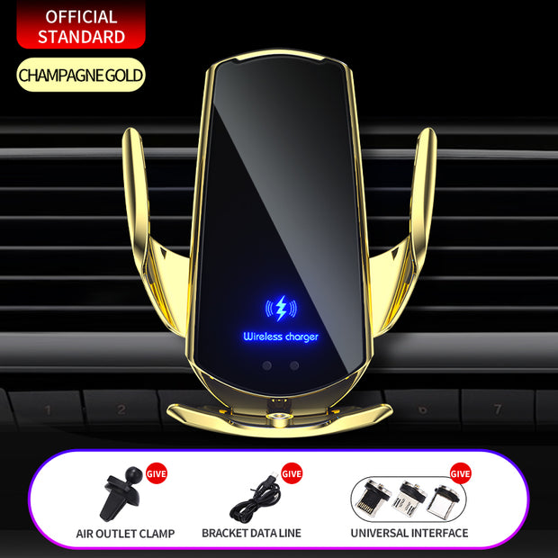 Q3 Car Wireless Charger – 15W Auto-Clamp Phone Mount | Zaplet