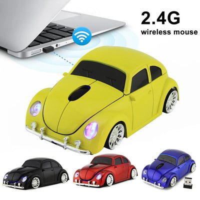 2.4G Wireless Car-Shaped Mouse – Ergonomic Design for PC & Laptop | Zaplet