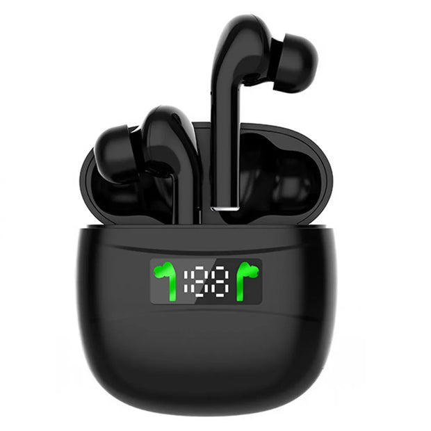 Smart LCD Wireless Earbuds – Bluetooth 5.2 IPX7 Waterproof Noise Cancelling Earphones | Zaplet
