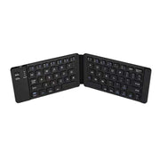 Ultra-Portable Folding Bluetooth Keyboard – Slim Backlit Wireless Keypad for iOS, Android, Windows, Tablets & Laptops | Zaplet